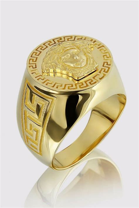 versace mens necklace replica|versace gold ring for men.